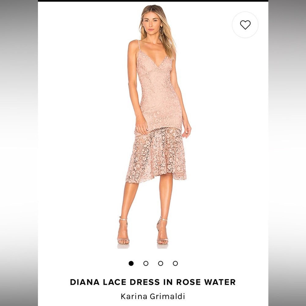 Karina Grimaldi Diana Lace Dress